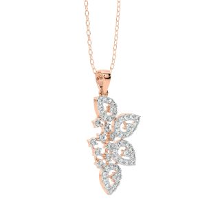 Amaia Round Diamond Office Wear Pendant